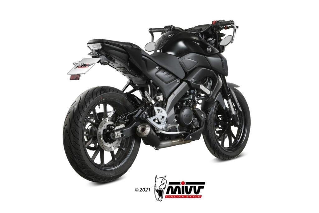 Yamaha MT-125 MT R125 YZF R 125 sportuitlaat MIVV, Motoren, Nieuw, Ophalen of Verzenden