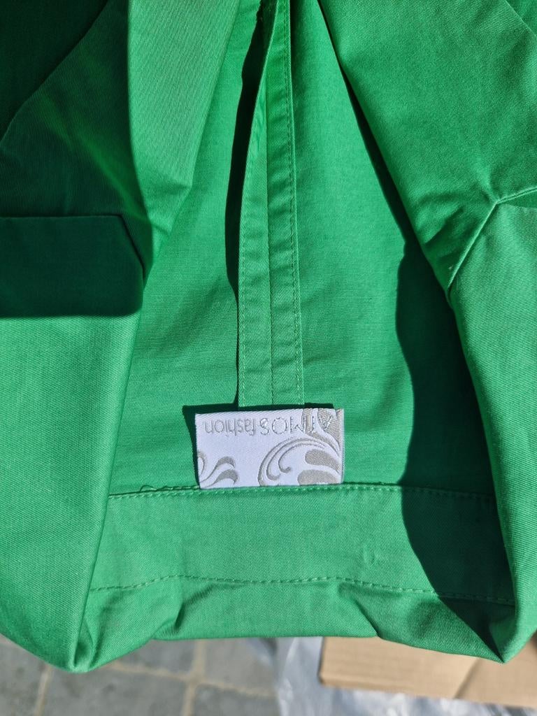 Blazer dames groen met 3 knopen merk Atmos Fashion maat medi, Neuf, Taille 38/40 (M), Atmos Fashion, Manteau