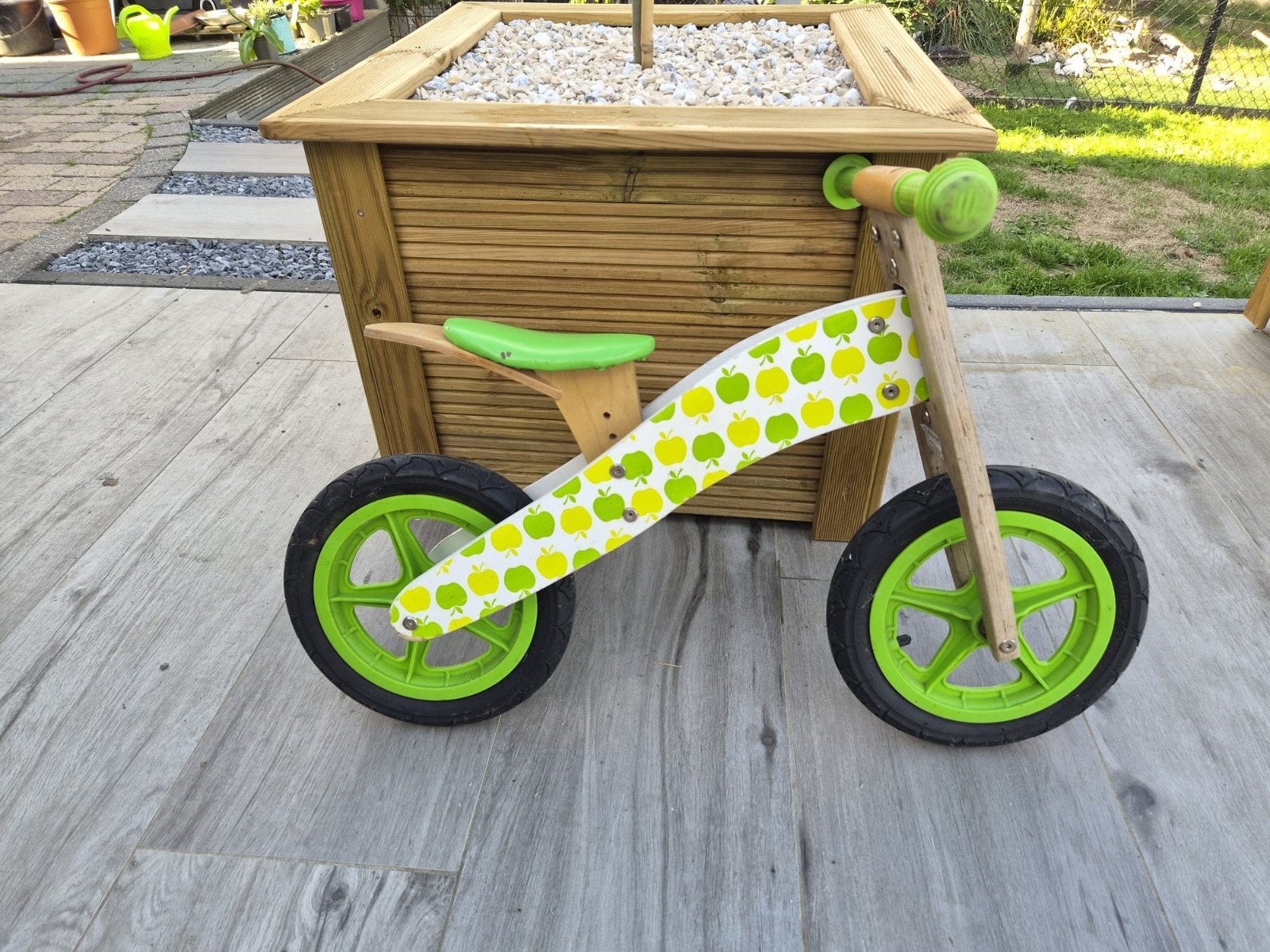 houten loopfiets, Kinderen en Baby's, Ophalen, Gebruikt, Loopfiets