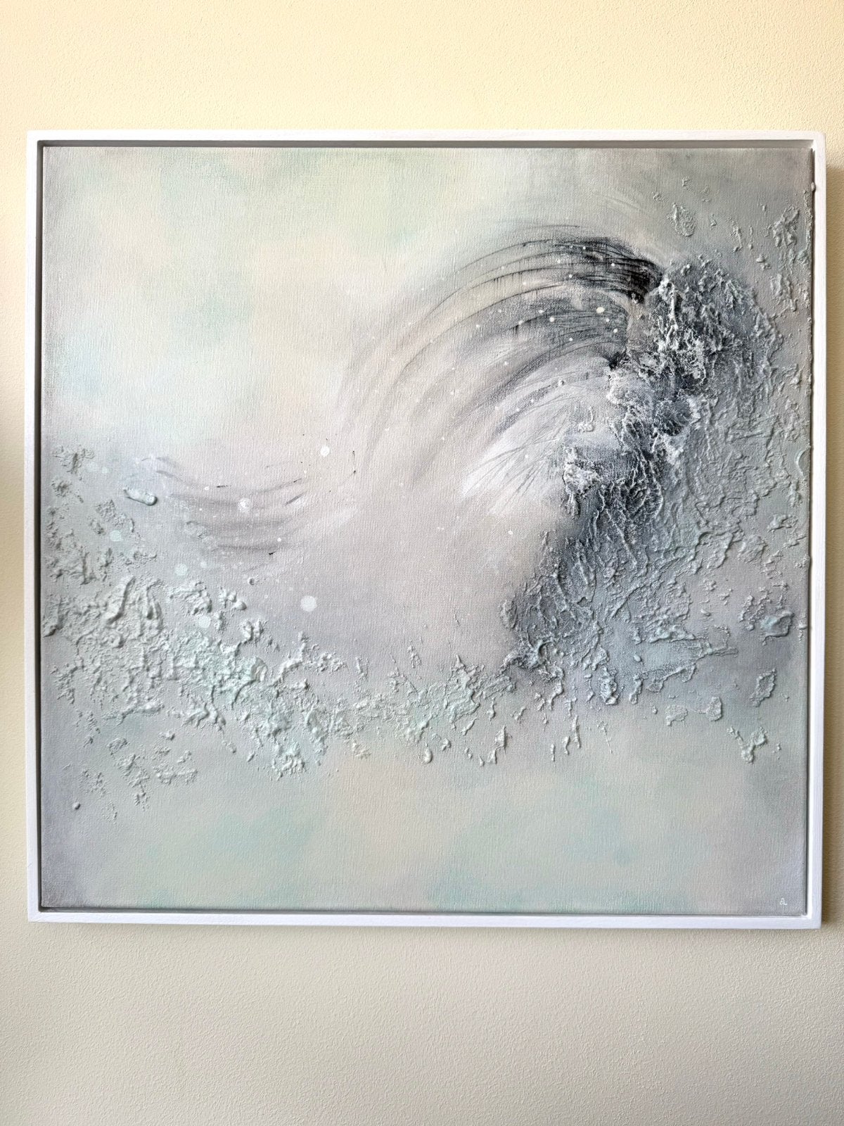 50 x 50 cm. acryl- en 3D-effect. Ik ben de schilder ‍, Ophalen of Verzenden