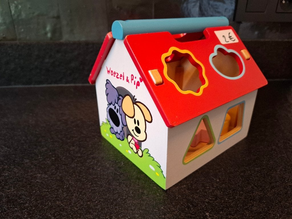 Woezel en Pip houten huisje, Enlèvement, Utilisé, Autres types