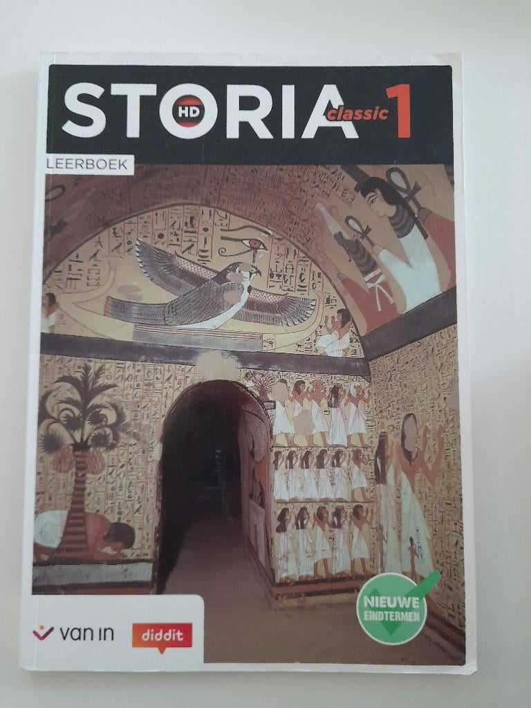 Storia HD 1 leerboek, Boeken, ASO, Geschiedenis, Ophalen of Verzenden, Zo goed als nieuw