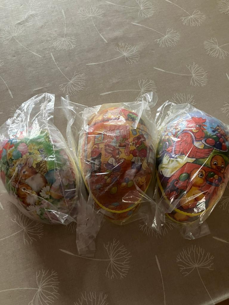 3 vintage paaseieren nestler, Diversen, Ophalen, Zo goed als nieuw