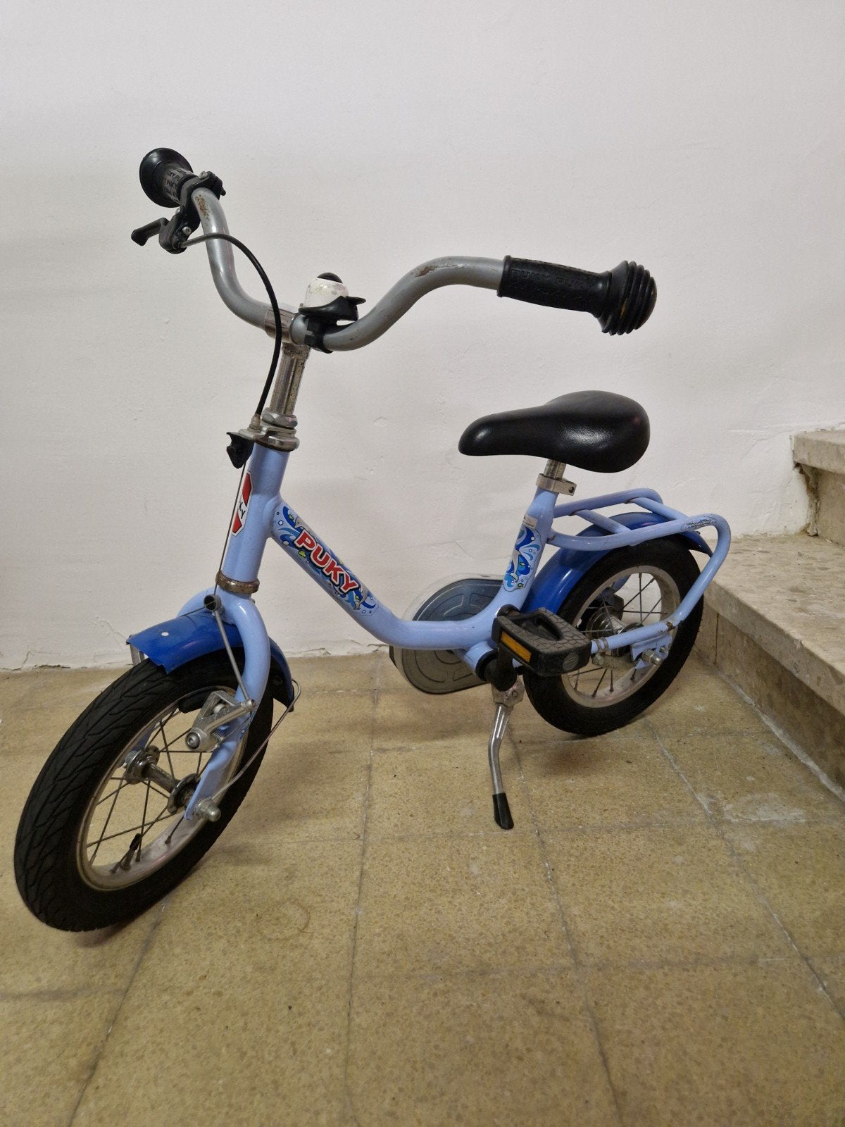 Puky kinderfiets, Ophalen