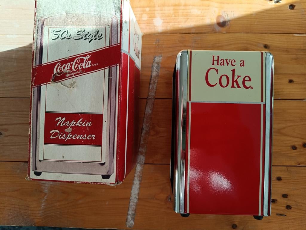 Distributeur de serviettes Coca Cola, Collections, Enlèvement ou Envoi