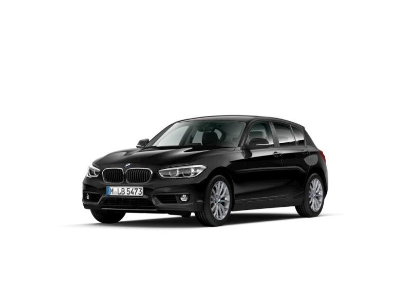 BMW 1-Serie Hatch, Auto's, 1 Reeks, Zwart, Handgeschakeld, 5 deurs