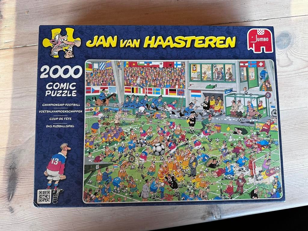 Puzzel Jan Van Haasteren 2000stuks JVH (4+1 GRATIS), Ophalen, Zo goed als nieuw