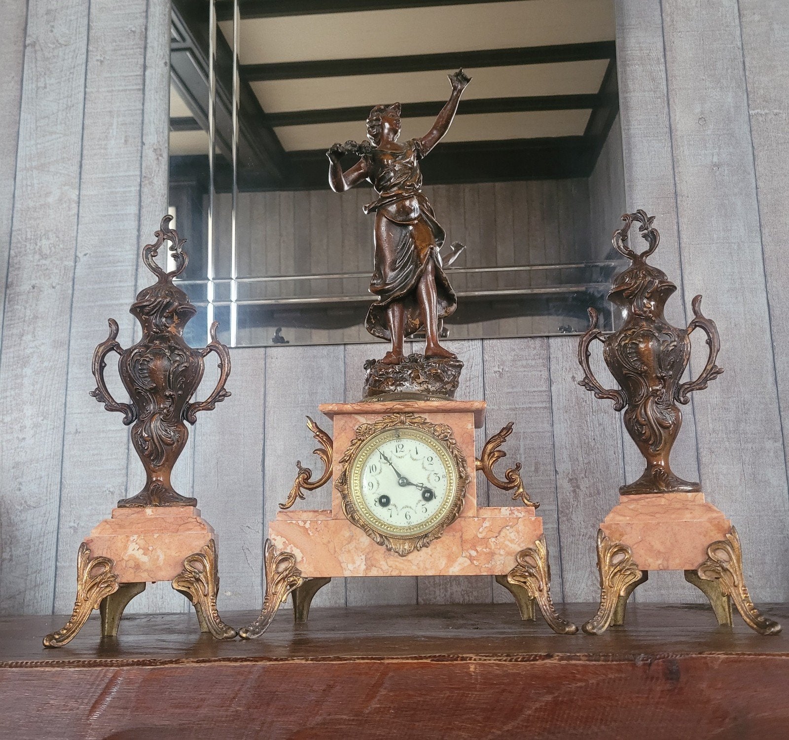 schouwgarnituur, Antiek en Kunst, Ophalen