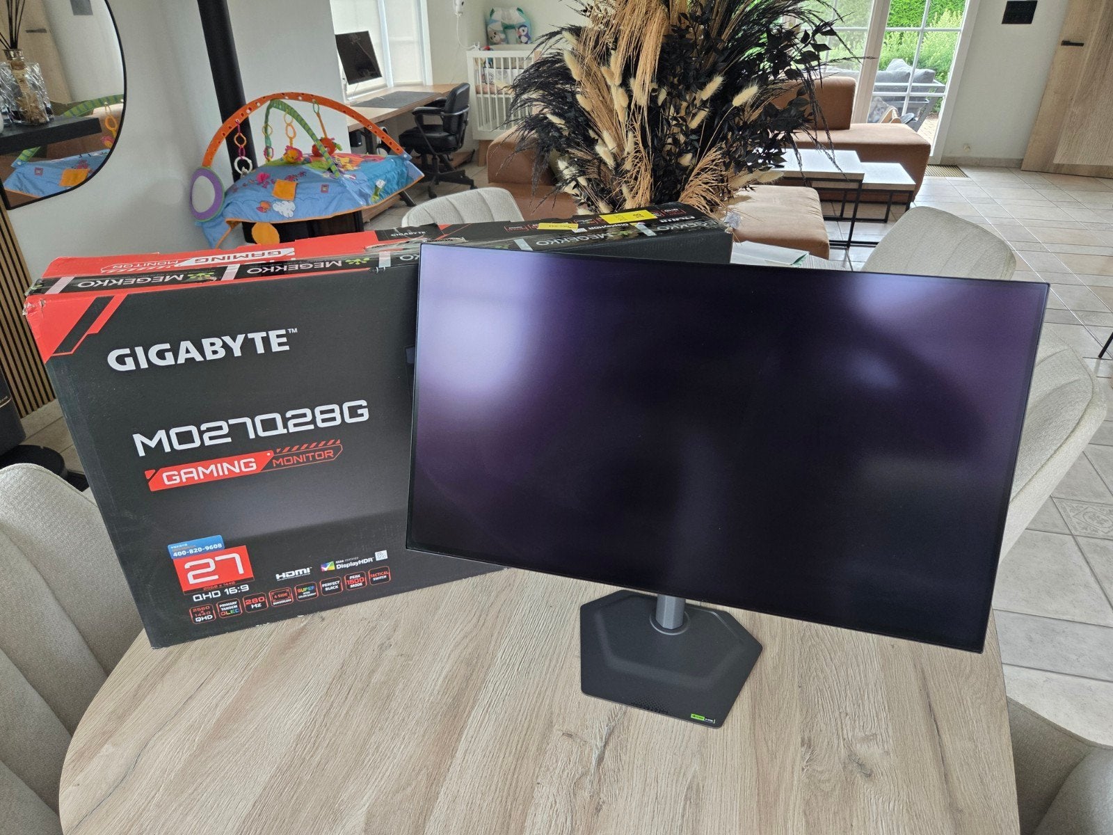 Gigabyte MO27Q28G OLED 280 Hz, Computers en Software, Ophalen of Verzenden