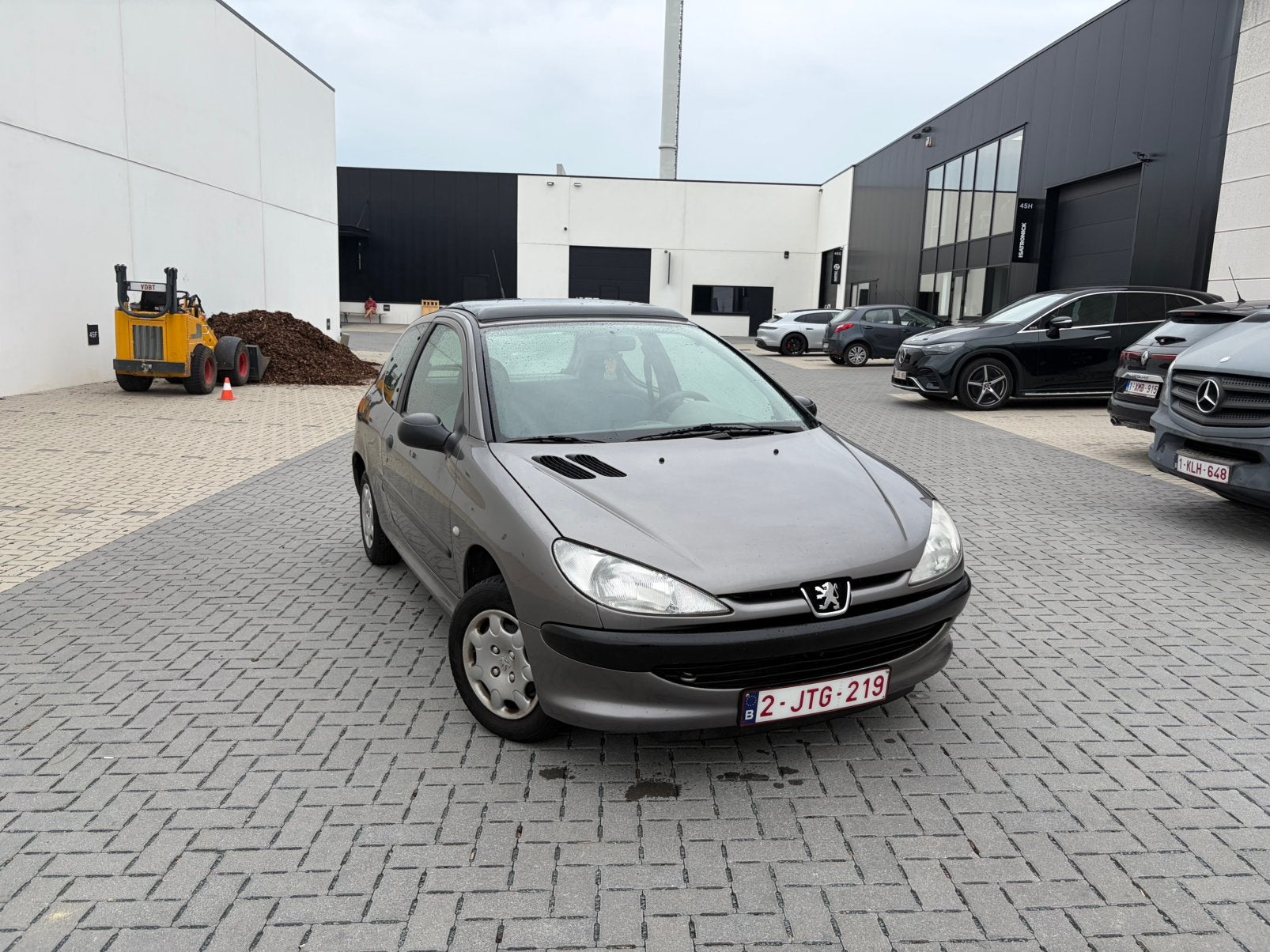 Peugeot 206, Autos, Euro 2, Argent ou Gris, Achat, Boîte manuelle
