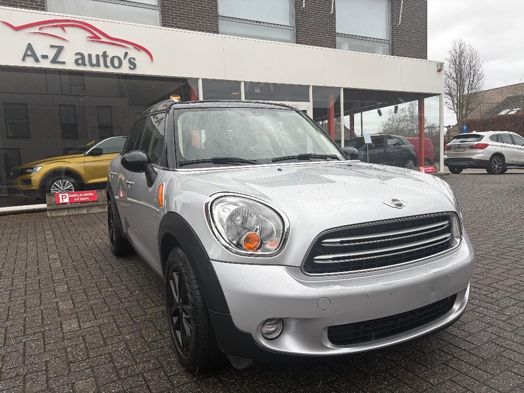 Sièges en cuir à essence Mini Cooper Countryman 1.6, Argent ou Gris, Euro 6, Entreprise, Noir