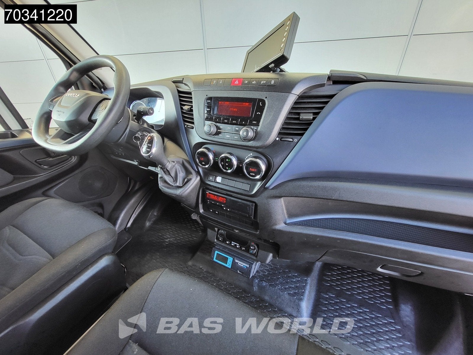 Iveco Daily 72C18 3.0L Automaat Lamberet Laadklep Koelwagen, Automaat, Stof, Gebruikt, Euro 6