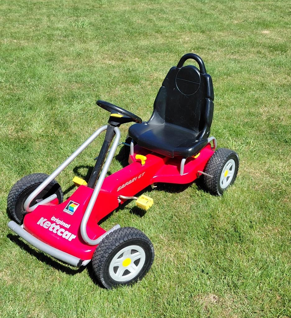Go kart Kettler Safari GT, Kinderen en Baby's, Speelgoed | Buiten | Voertuigen en Loopfietsen, Zo goed als nieuw, Trapvoertuig