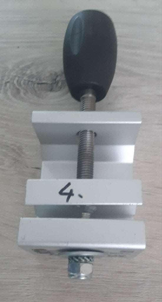 Set van 3 Philips/HP/Agilent-klemmen voor paalmontage, Ophalen of Verzenden, Gebruikt, Overige typen