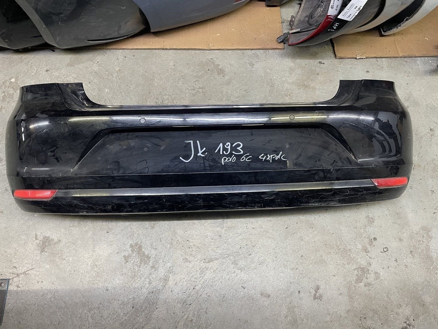 VW polo 6c achterbumper met pdc, Arrière, -, Utilisé, -