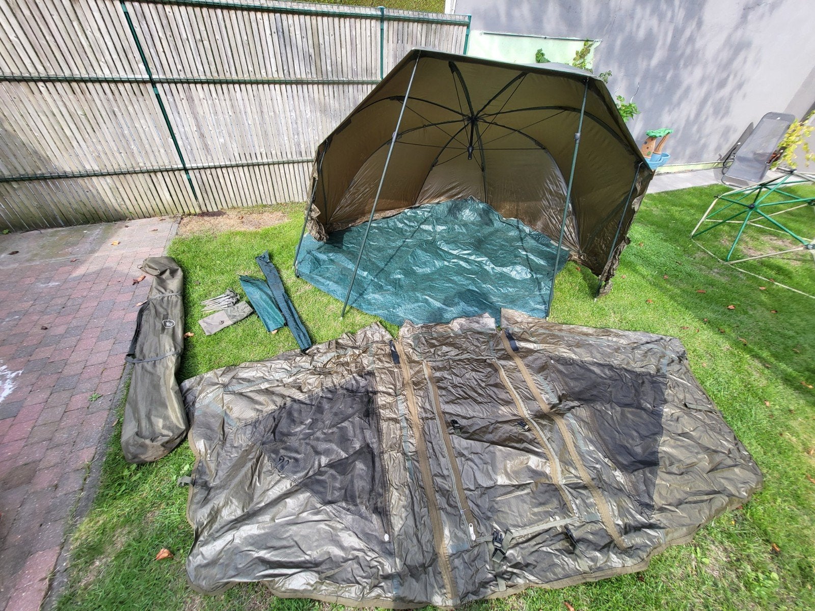 Elite paraplu tent, Enlèvement, Comme neuf, Autres types