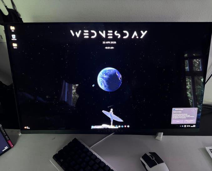 Alienware AW2725DF QD-OLED 360hz 27” gaming monitor, Ophalen, Zo goed als nieuw