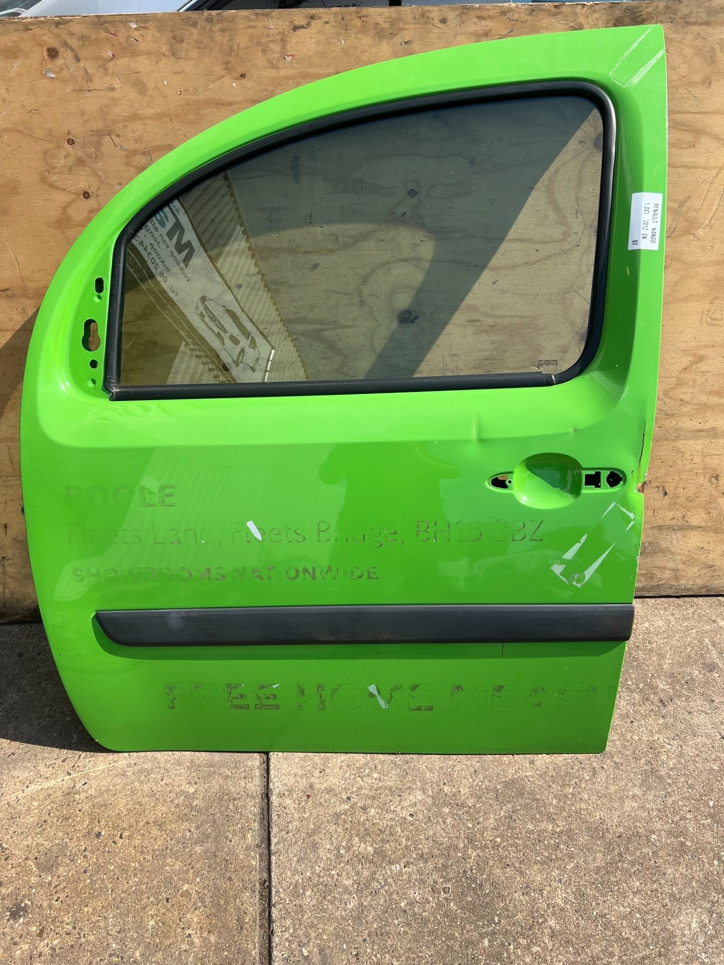 RENAULT KANGO Groen CM986 Links deur 2008-2013, Auto-onderdelen, Renault Group, Gebruikt, Contact.group@renault.com, Avenue du General Leclerc 122bis
92100  Boulogne-Billancourt, FR