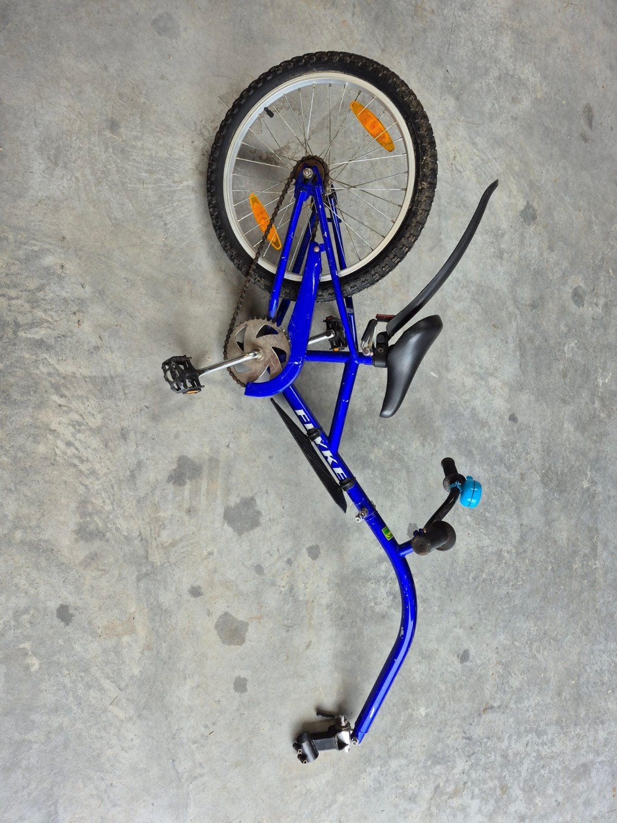 20 inch begeleidende fiets voor kinderen, Fietsen en Brommers, Ophalen, Gebruikt