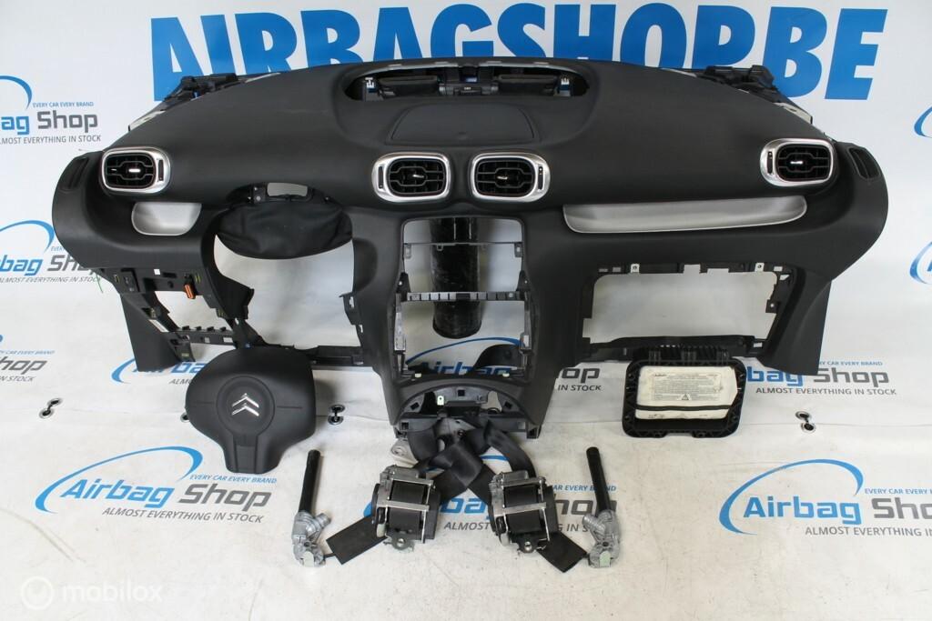 Airbag kit - Tableau de bord Citroen C3 Picasso (2009-2017), Autos : Pièces & Accessoires, Enlèvement ou Envoi, Utilisé