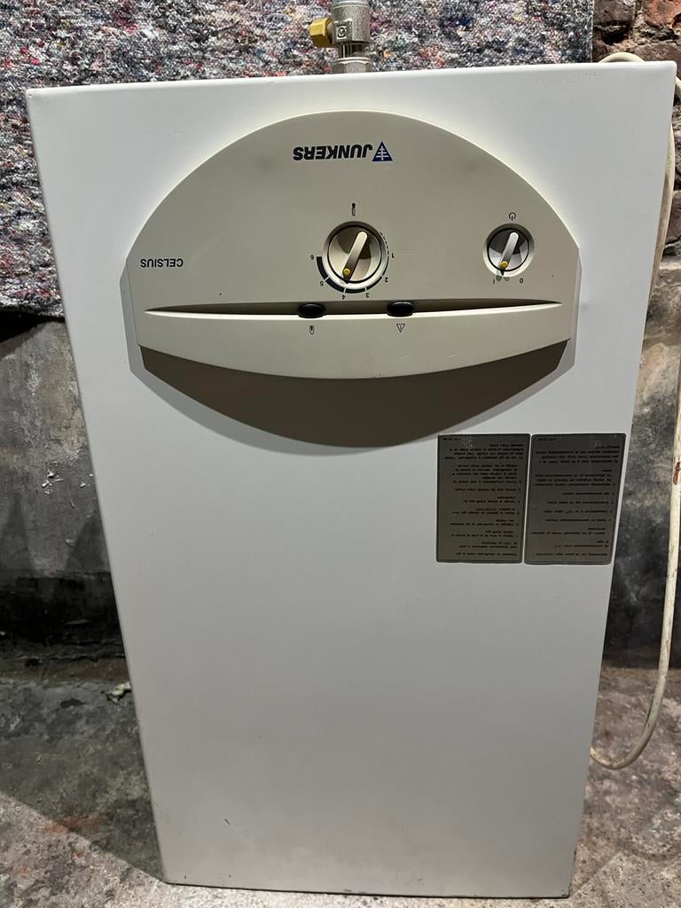 Junkers Celsius 35 kW boiler, Ophalen, Gebruikt