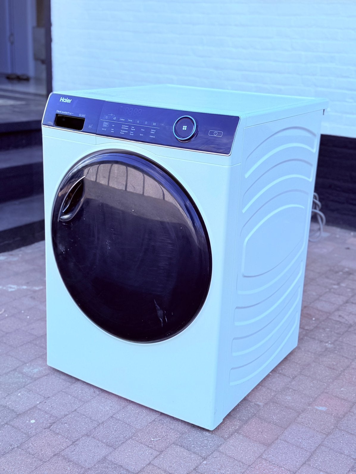 Droogkast condensatie 9kg A+++klasse 180€ haier 2022, Elektronische apparatuur, Droogkasten, Zo goed als nieuw, Ophalen