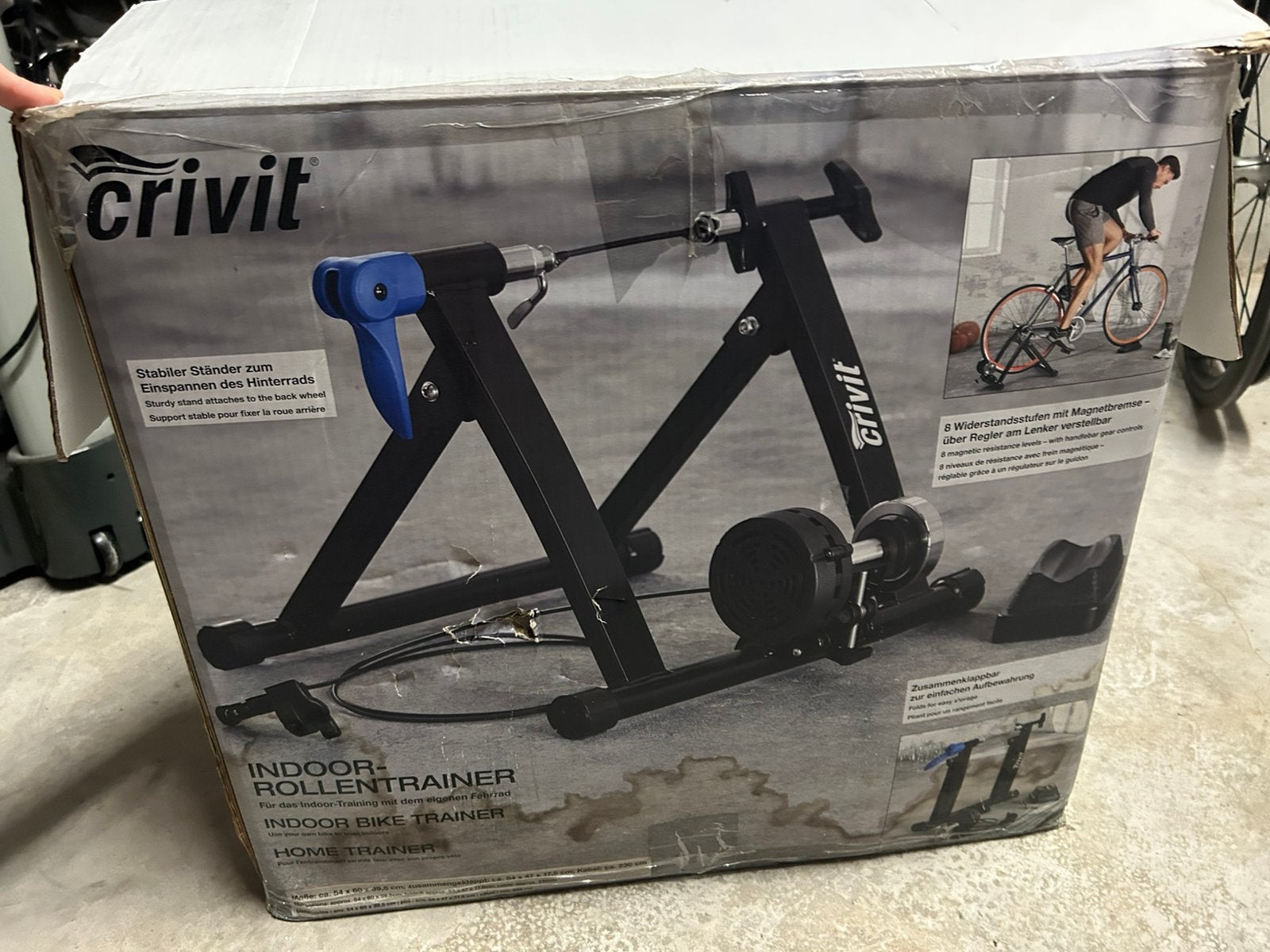 Indoor rollen trainer fietsen, Ophalen, Zo goed als nieuw
