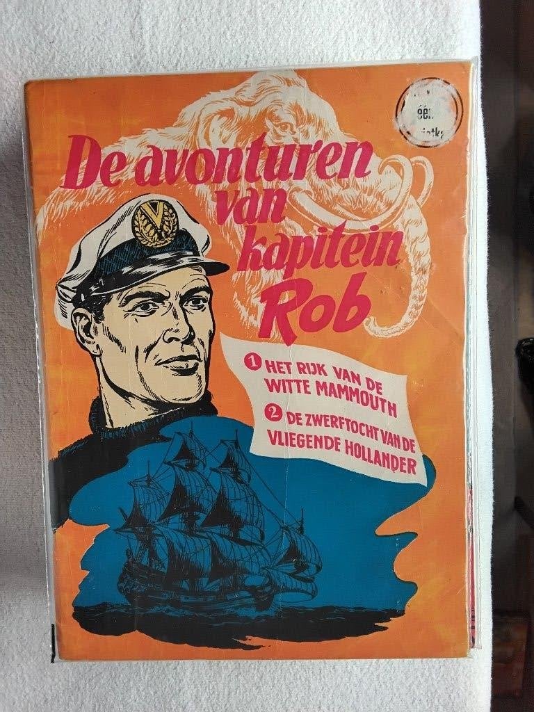 Kapitein Rob  Het Volk uitgaven, Complete serie of reeks, Ophalen of Verzenden, Gelezen