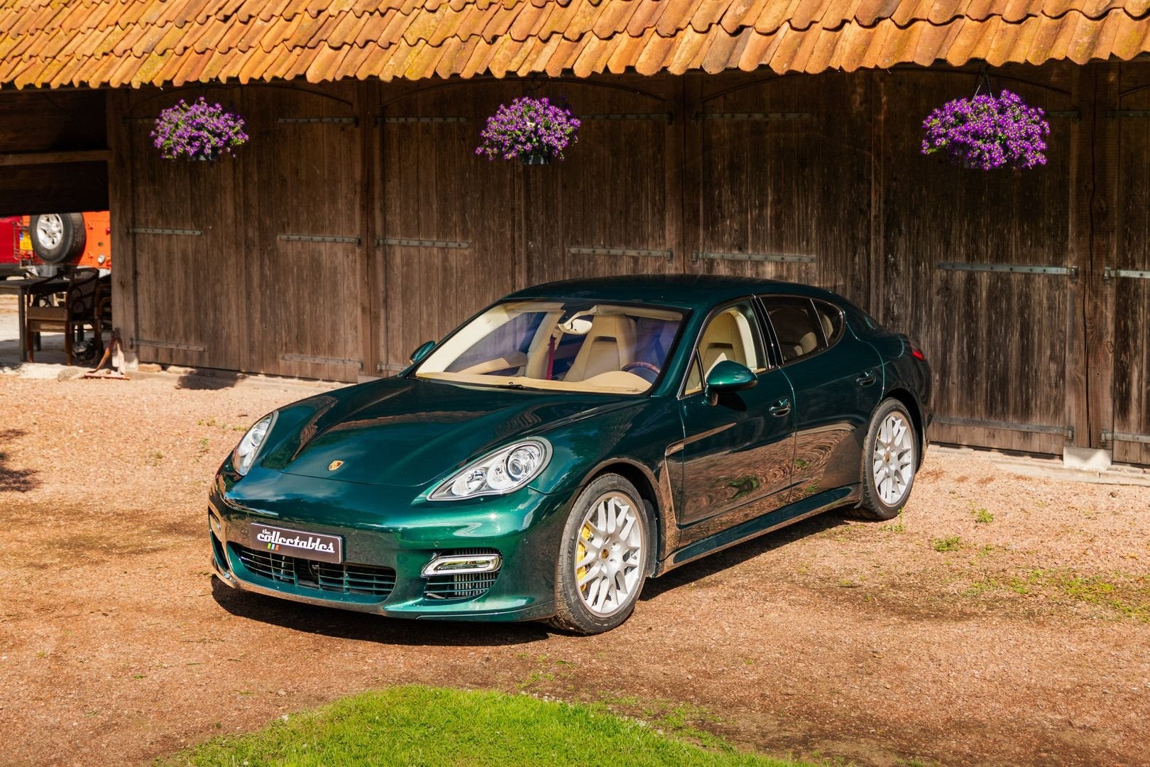 Porsche Panamera 4.8 Turbo slechts 6.900km, Auto's, Porsche, Automaat, Beige, 286 g/km, Bedrijf