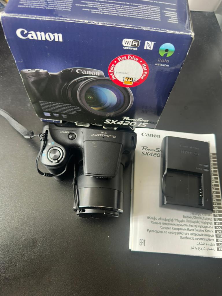 Canon Powershot SX420 IS, Enlèvement