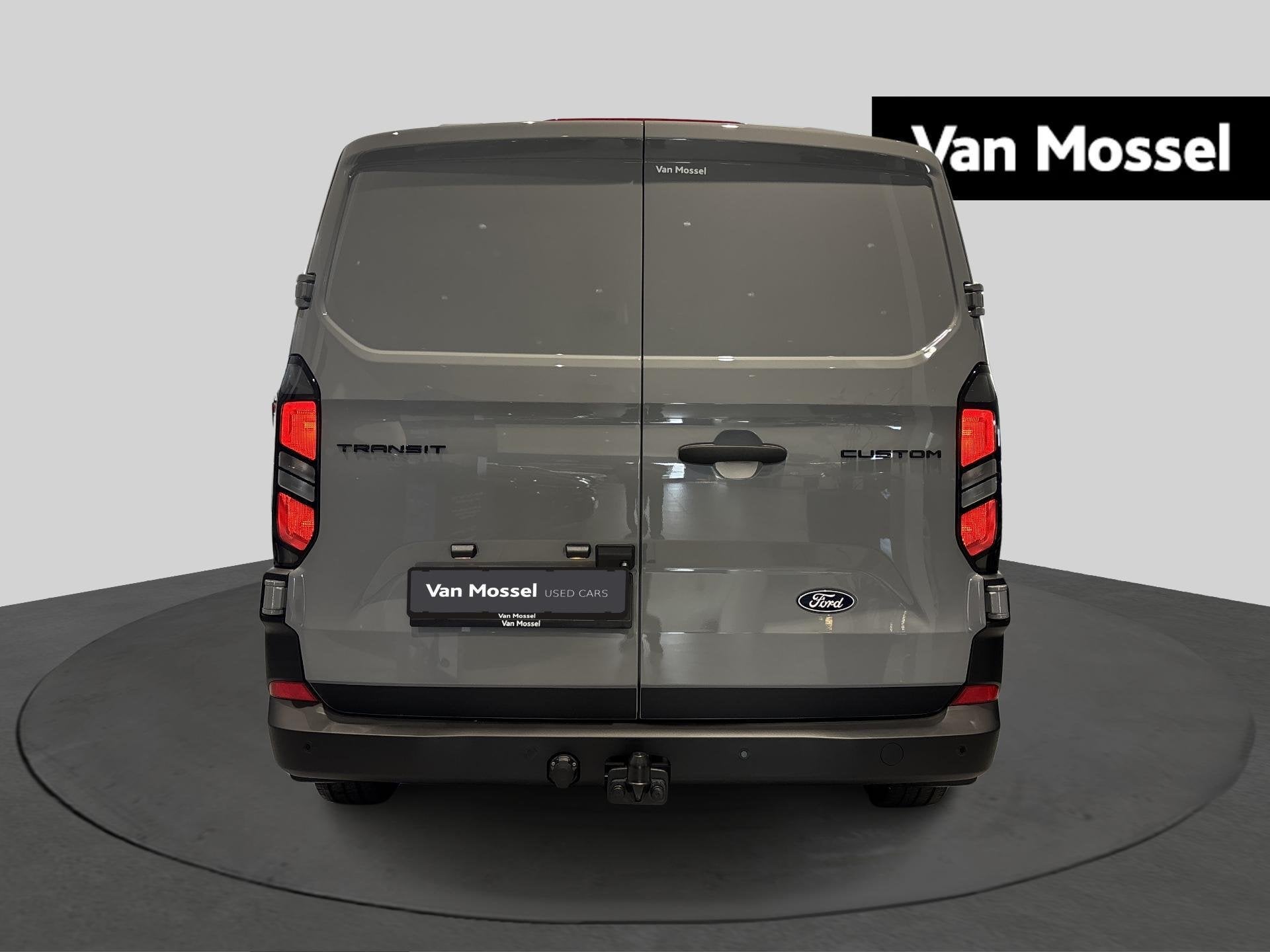 Ford Transit Custom 150Pk/110Kw FWD Trail - Driver Assist -, Autos, Neuf, Argent ou Gris, Entreprise, 3 places