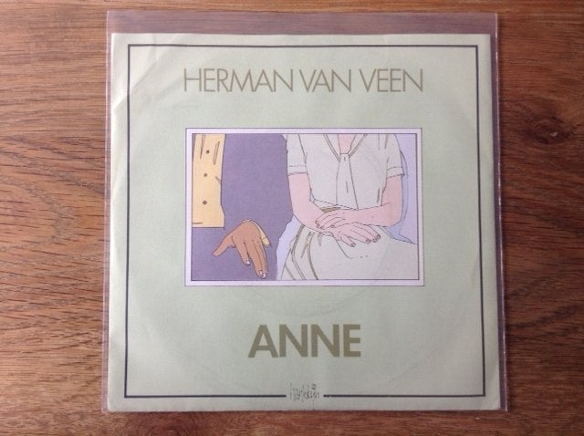 single herman van veen, 7 inch, Ophalen of Verzenden, Fotohoes, Nederlandstalig