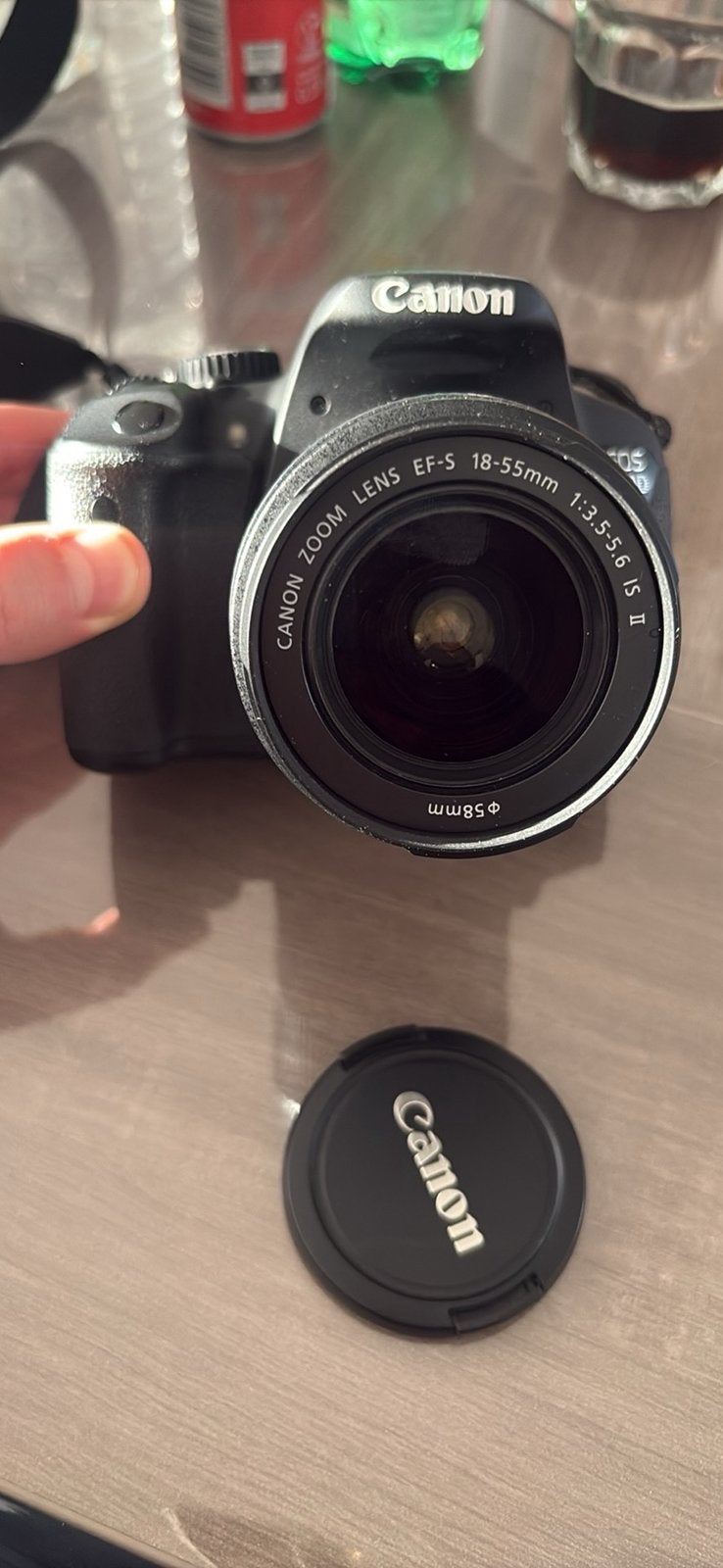 Canon EOS 650D + 18-55mm IS II lens, TV, Hi-fi & Vidéo, Enlèvement ou Envoi, Comme neuf, Canon