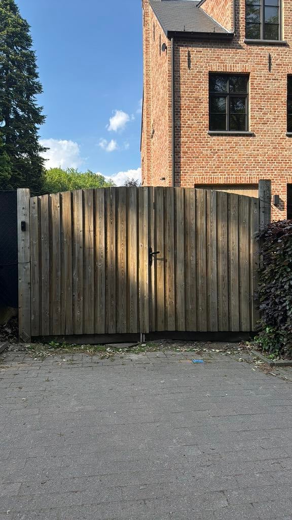 Houten poort, 3 à 6 mètres, Enlèvement, Utilisé, 1 à 2 mètres