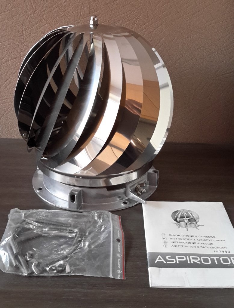 Aspirotor 200 voor schoorsteen ( NIEUW ), Doe-het-zelf en Bouw, Ophalen of Verzenden, Nieuw