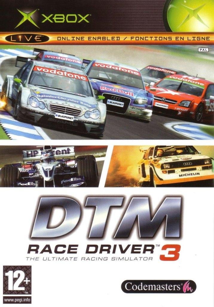 DTM Race Driver 3, Consoles de jeu & Jeux vidéo, Jeux | Xbox Original, Enlèvement ou Envoi, 1 joueur, À partir de 12 ans, Course et Pilotage
