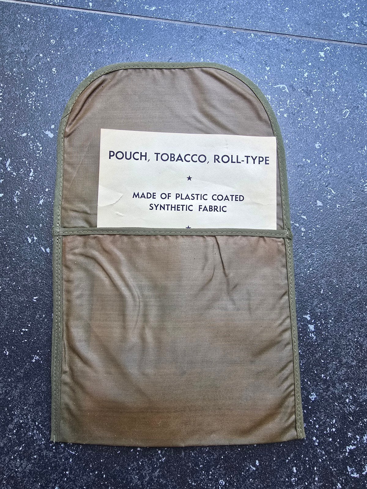 Pochette à tabac américaine de la Seconde Guerre mondiale, t, Collections, Objets militaires | Seconde Guerre mondiale, Enlèvement ou Envoi