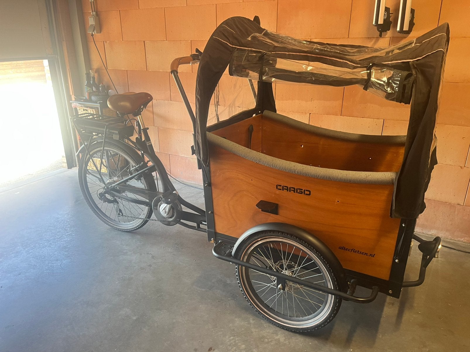 Altec electrische Cargo E-bakfiets  #compleet, 4 kinderen of meer, Gebruikt, Elektrisch, Ophalen