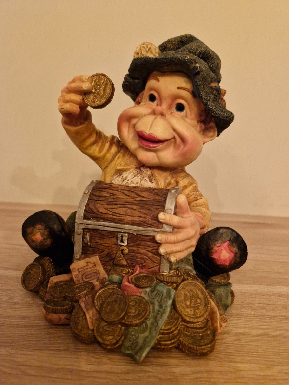 Efteling, Laaf Spaarpot, genummerde versie, Anton Pieck 1999, Ophalen of Verzenden, Zo goed als nieuw, Overige typen