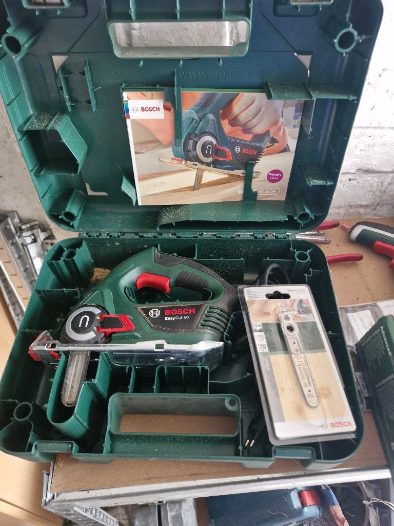 Scie sauteuse bosch, Bricolage & Construction, Moins de 600 watts, 30 à 70 mm, Comme neuf, Enlèvement