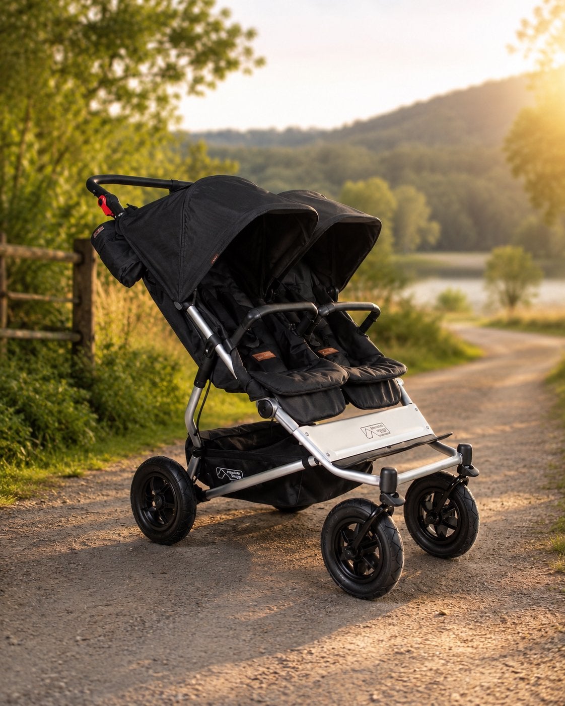 Mountain Buggy Duet 2026 + Reiswieg – Zo goed als nieuw!, Enfants & Bébés, Buggys, Comme neuf, Enlèvement ou Envoi