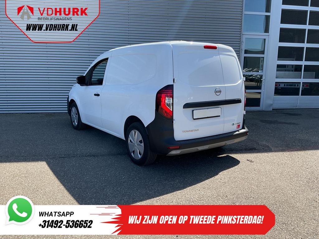 Nissan Townstar Acenta 45 kWh 285 km WLTP Snellader/ Climate, Auto's, Automaat, Parkeersensor, Wit, Te koop