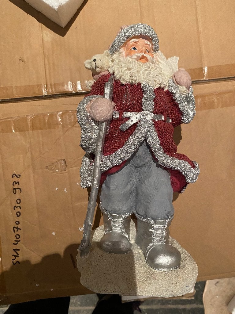 Mooie kerstman met zilverkleurige broek, Diversen, Ophalen, Nieuw