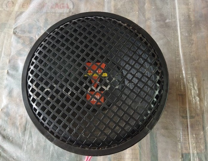 JBL GT102 subwoofer, Enlèvement, Utilisé