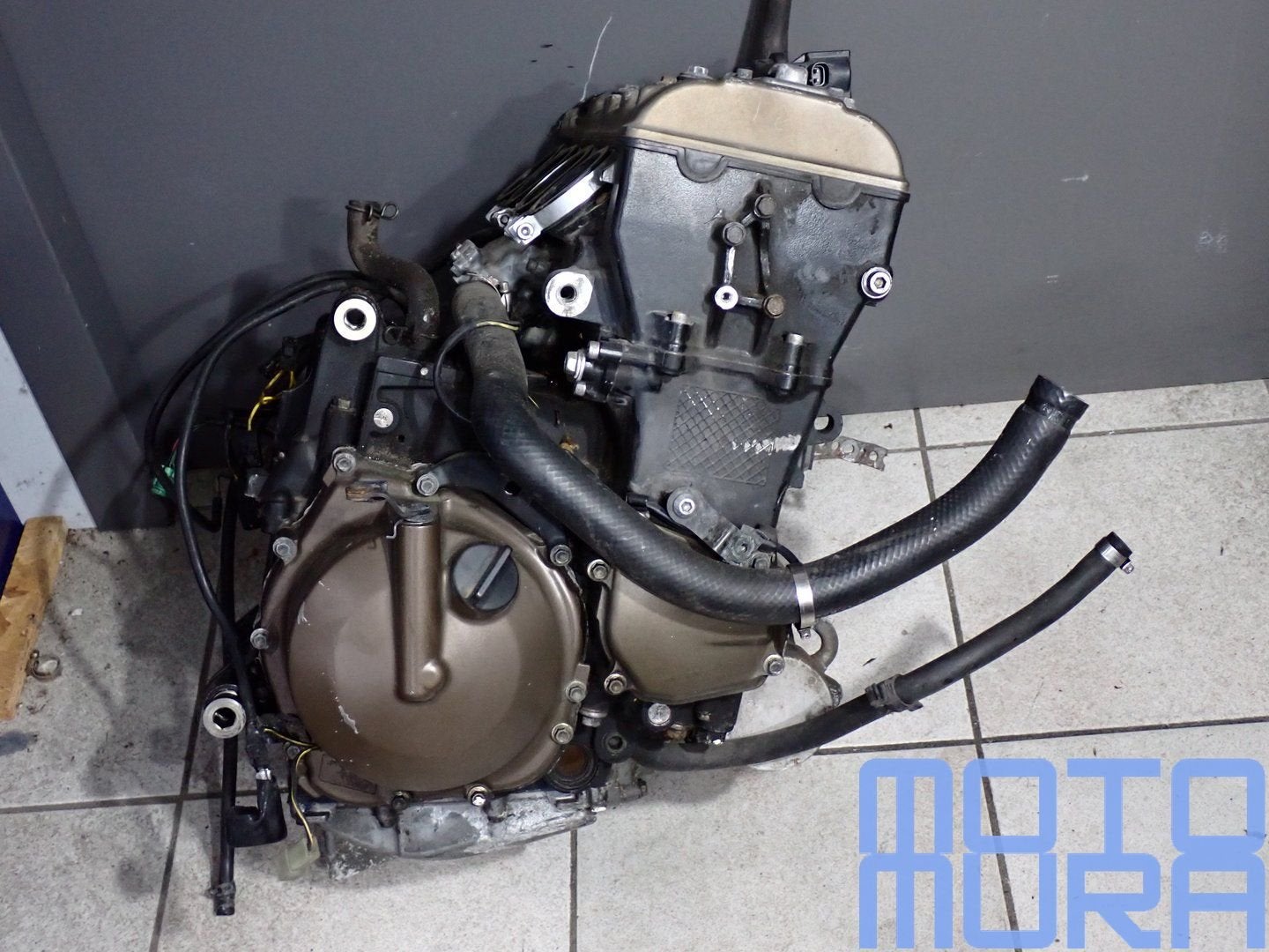 Motorblok voor Kawasaki ZX10R 2004 - 2005 ZX-10R ZXR 1000 mo, Motoren, Gebruikt, -, -, Ophalen of Verzenden