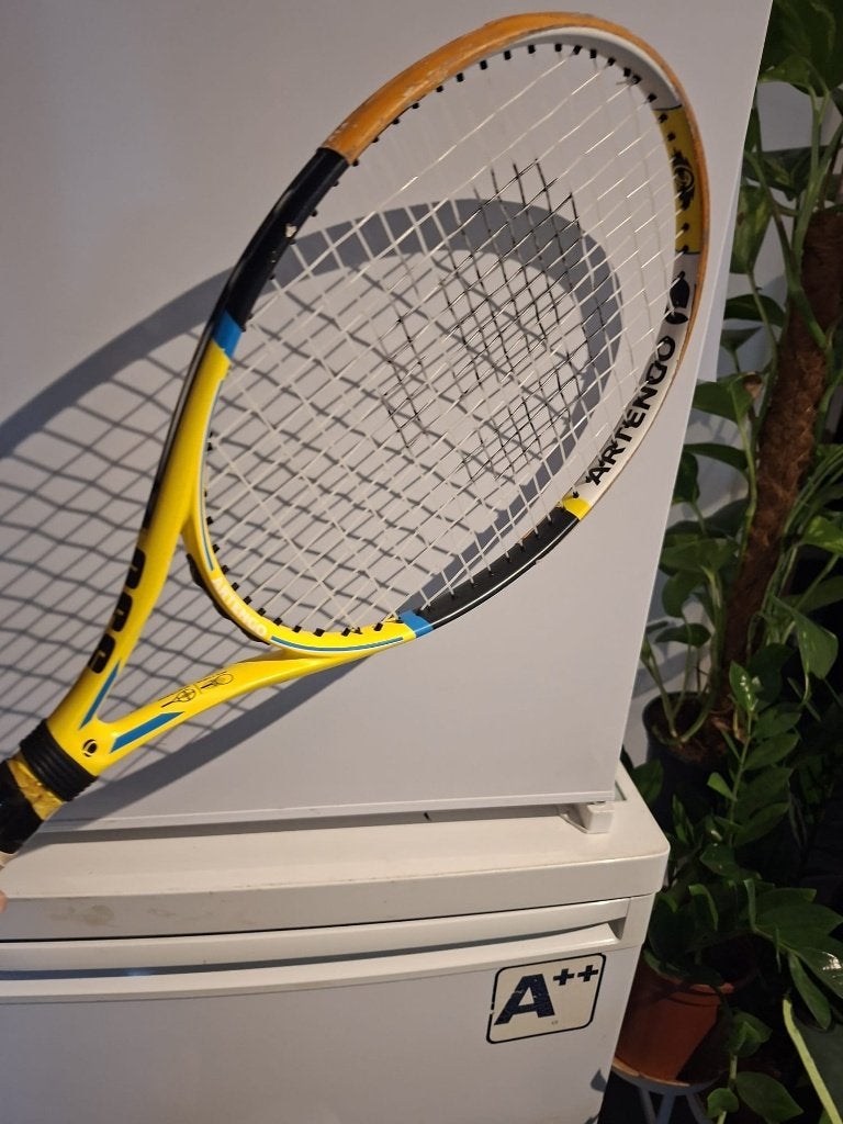 tennisracket voor kinderen, Sport en Fitness, Tennis, Ophalen, Gebruikt, Racket, Overige merken