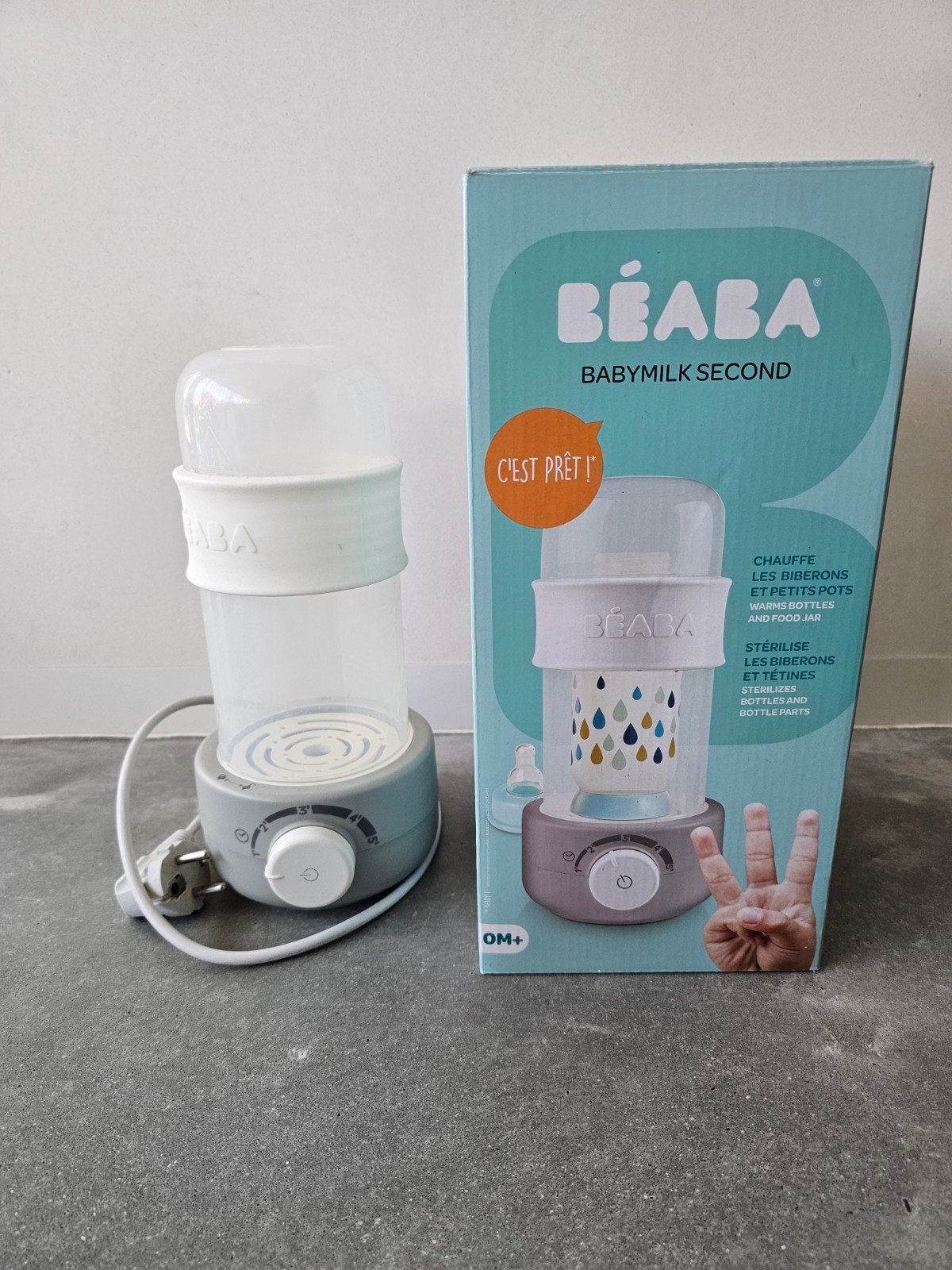 Beaba flesverwarmer, Enlèvement, Utilisé, Chauffe-biberons et petits pots