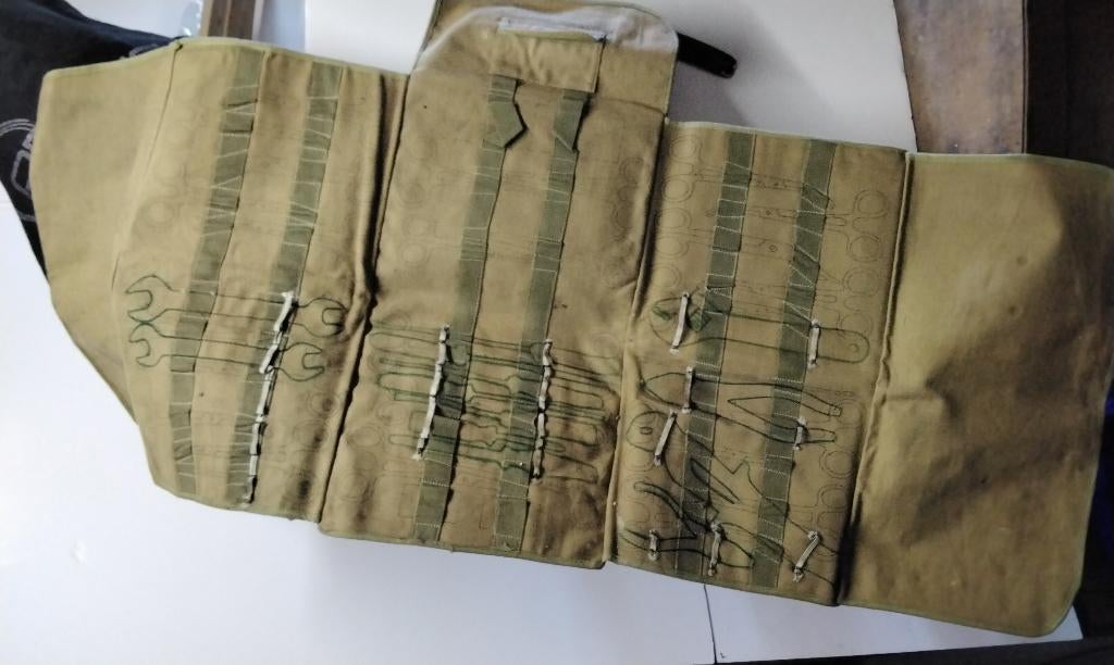 TROUSSE A OUTILS FRED HASLAM 2ÈME GUERRE, Enlèvement ou Envoi, Armée de terre, Autres types