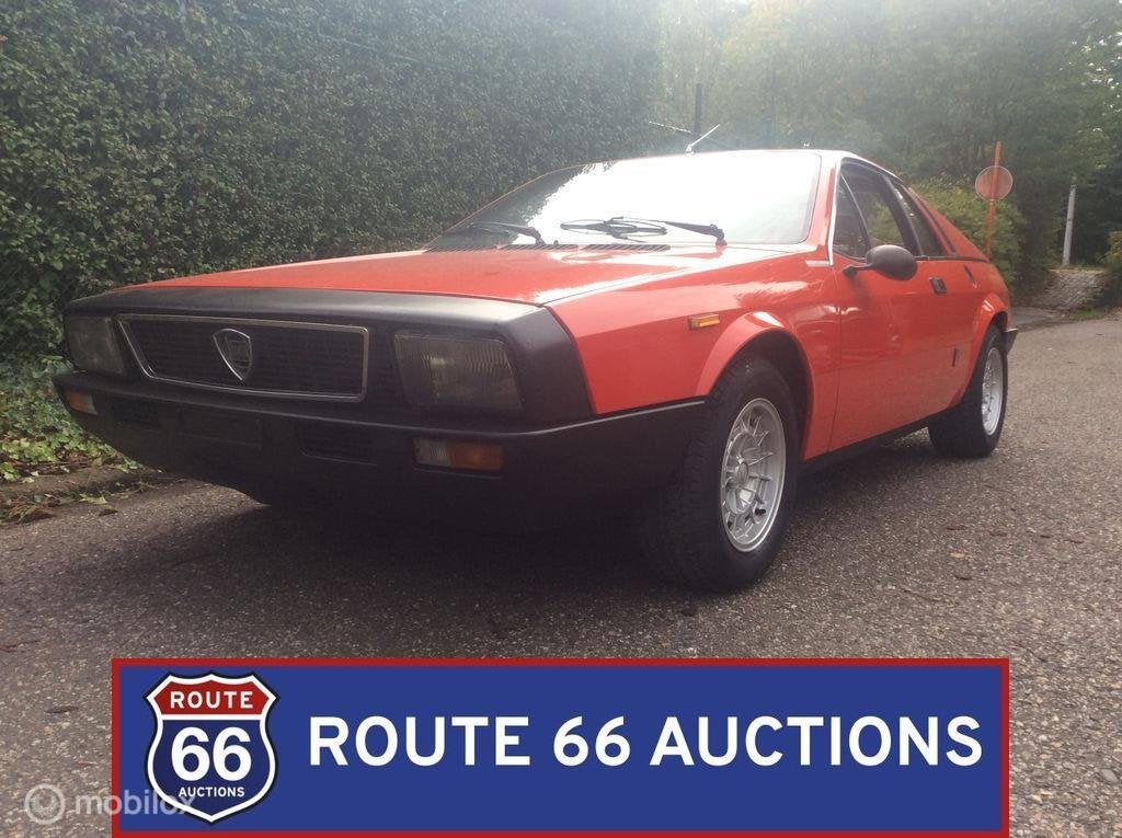 Lancia Beta Montecarlo | 1977 | Route 66 Auctions, Autos, Achat, Entreprise, Boîte manuelle, Autre carrosserie