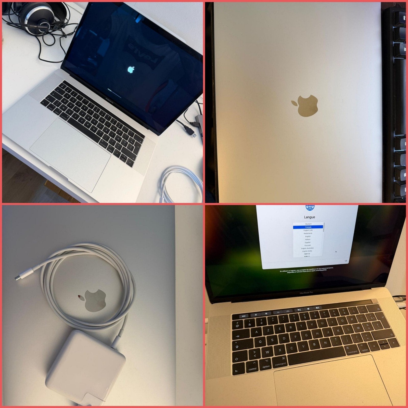 Macbook Pro19, Computers en Software, Apple Macbooks, MacBook, 512 GB, Azerty, Ophalen
